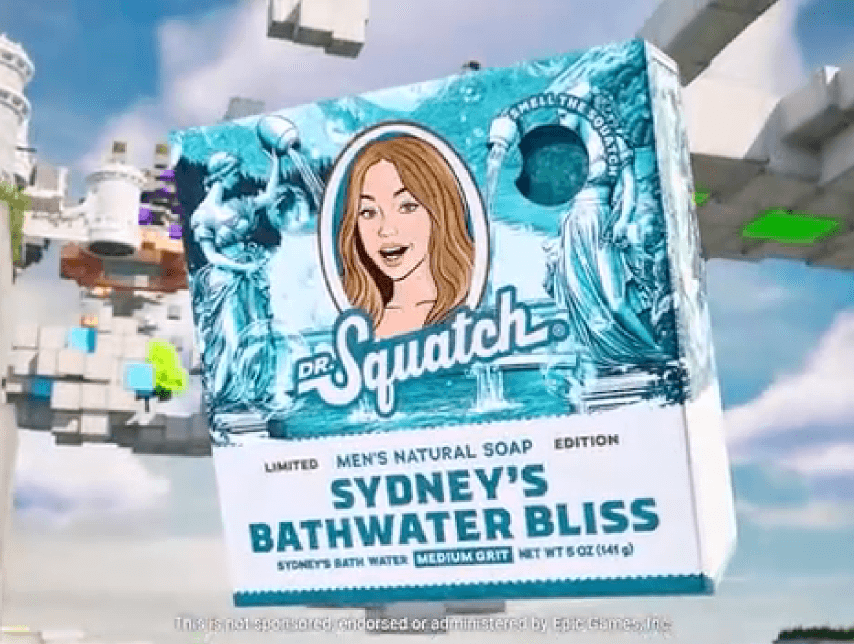 Dr. Squatch Sydney vs Bathwater's Bliss in Fortnite